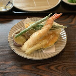 饂飩店よこやま - 天ぷら盛り合わせ１人前