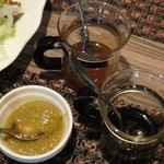 チキンキング神戸 - タレは3種類　バルサミコ酢＆はちみつ＆ゆず胡椒