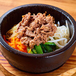 Bulgogi stone grilled bibimbap