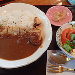 赤尾 - 料理写真:カツカレー 1,000円