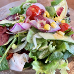 トラットリア・築地パラディーゾ - セットのサラダ   もうここから魅力されっぱなし！