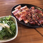Tokiwa Tei - 程なく肉とサラダ。