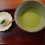 御倉屋 - イートインの上用饅頭❗