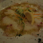 マンジャマンジャ - 真鯛のカルパッチョ マンジャ風：９８０円