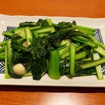 青菜炒め
