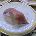 かっぱ寿司 - 大トロ握り110円は1貫だが卓上の岩塩で旨い！