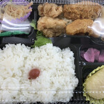 弁当 桜 - 今日の「日替わり弁当」です♫