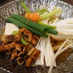 三徳庵 - 穴子鍋