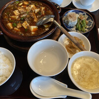 膳處漢ぽっちり - 麻婆豆腐膳　1320円