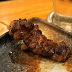 ささもと - 2012.8 ハラミのスジ焼き（420円）