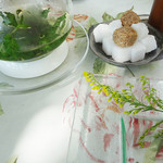 オーベルジュ・オー・ミラドー - お花を添えて〜♬