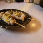 学大酒場エビス参 - ささみ柚子胡椒は柚子アリですｗ