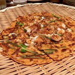 スパイステーブル - ○烏賊とニラのパジョン様（値段失念）