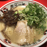 二代目長浜将軍 - 特製将軍ラーメン＝６００円
