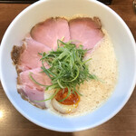 中華蕎麦 葛 - 出し蕎麦 上  上から