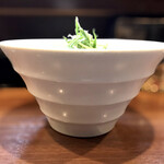 中華蕎麦 葛 - 出し蕎麦 上  正面から