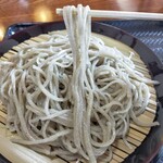 茅乃庵 - 寒晒しあらびき蕎麦、冷