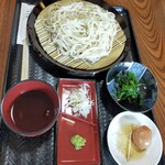 茅乃庵 - 寒晒しさらしな蕎麦