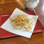 茅乃庵 - 揚げ蕎麦