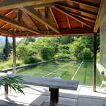 中房温泉 - ワイルドな温泉プール。前回入ったのだが、本当に温かい！