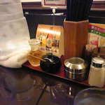 らーめん 嵐 - カウンター