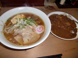 Marushuu - ラーメン＆カレーライスセット７００円