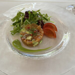 リストランテ・マッサ - 桜鱒とアボカドのセルクル