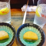 もつ焼 まるい - お通し