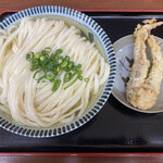 讃岐うどん いわい - ひやひや大　げそ天