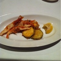 コルテジーア - 甘エビとズッキーニのフリット