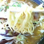 後庵 - 麺は中太！