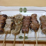 井戸端 - 串焼き盛り合わせ