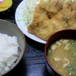 鶏焼屋 - 30食限定ランチ　チキンカツ定食（450円）