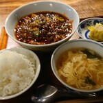 六徳 恒河沙 - 麻婆豆腐ランチ