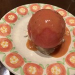 グリルキャピタル東洋亭 - 前菜のトマト