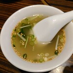 双天 - 令和3年4月 ランチタイム
スープ