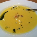 本日のスープ（コーンポタージュ）￥７５０−