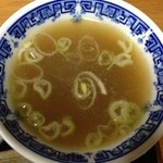 燈台下焼肉センター - 焼肉定食 １２００円 スープ
      