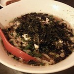 金町製麺 - '12/09/20 岩海苔煮干しらーめんハーフ（550円）