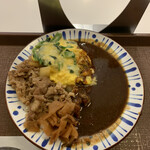すき家 - 以前に食べた横濱オム牛カレー