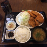わ楽 - 4/9 チキンカツ定食  830円税込