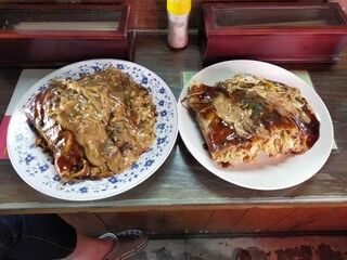 Jambo Okonomiyaki Miyuki - みゆきモダン 一人分を分割