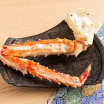 Crab King Raw King Grilled