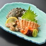 Ezo abalone sashimi