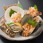 Luxurious assortment of shellfish