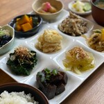 [Obanzai plate] of 9 kinds of vegetables