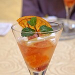 トゥ・ラ・ジョア - ブラッドオレンジのデザート