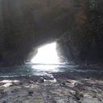 小川家 - 神秘的な「龍宮窟　二穴」