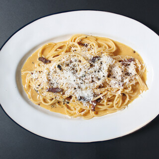 Authentic carbonara from Rome