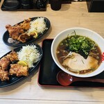 Ramen Hakkaku - 八角らーめんとカリカリ唐揚